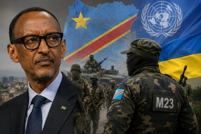 Ikibazo cy’abacanshuro muri DRC: Leta ya Kigali na AFC/M23 bashinjwa gukoresha abo muri Ukraine