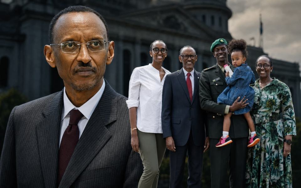 IMPURUZA: Kagame arategura umuryango we kuzagumana ubutegetsi